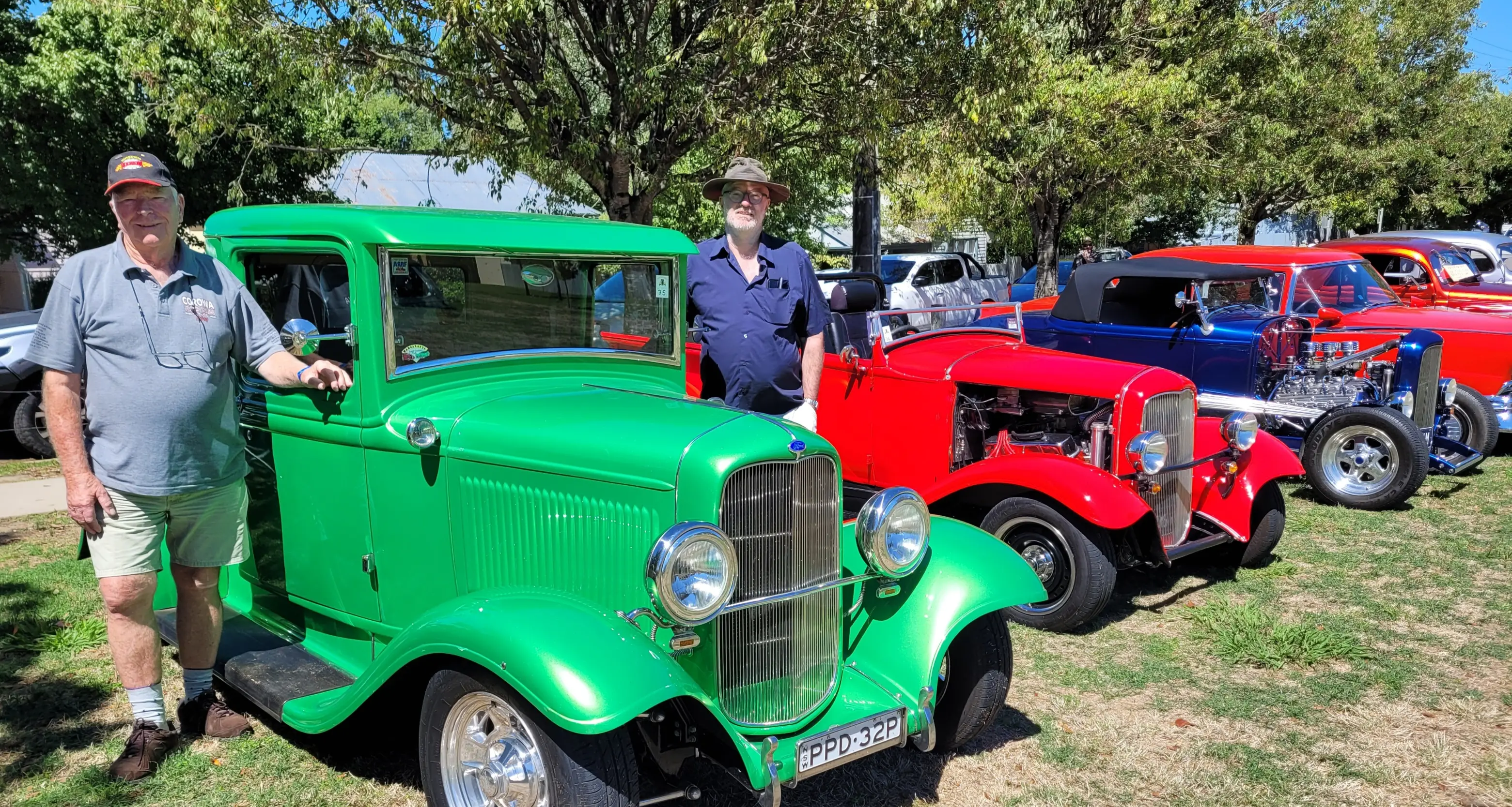 Revved up visitors come to town