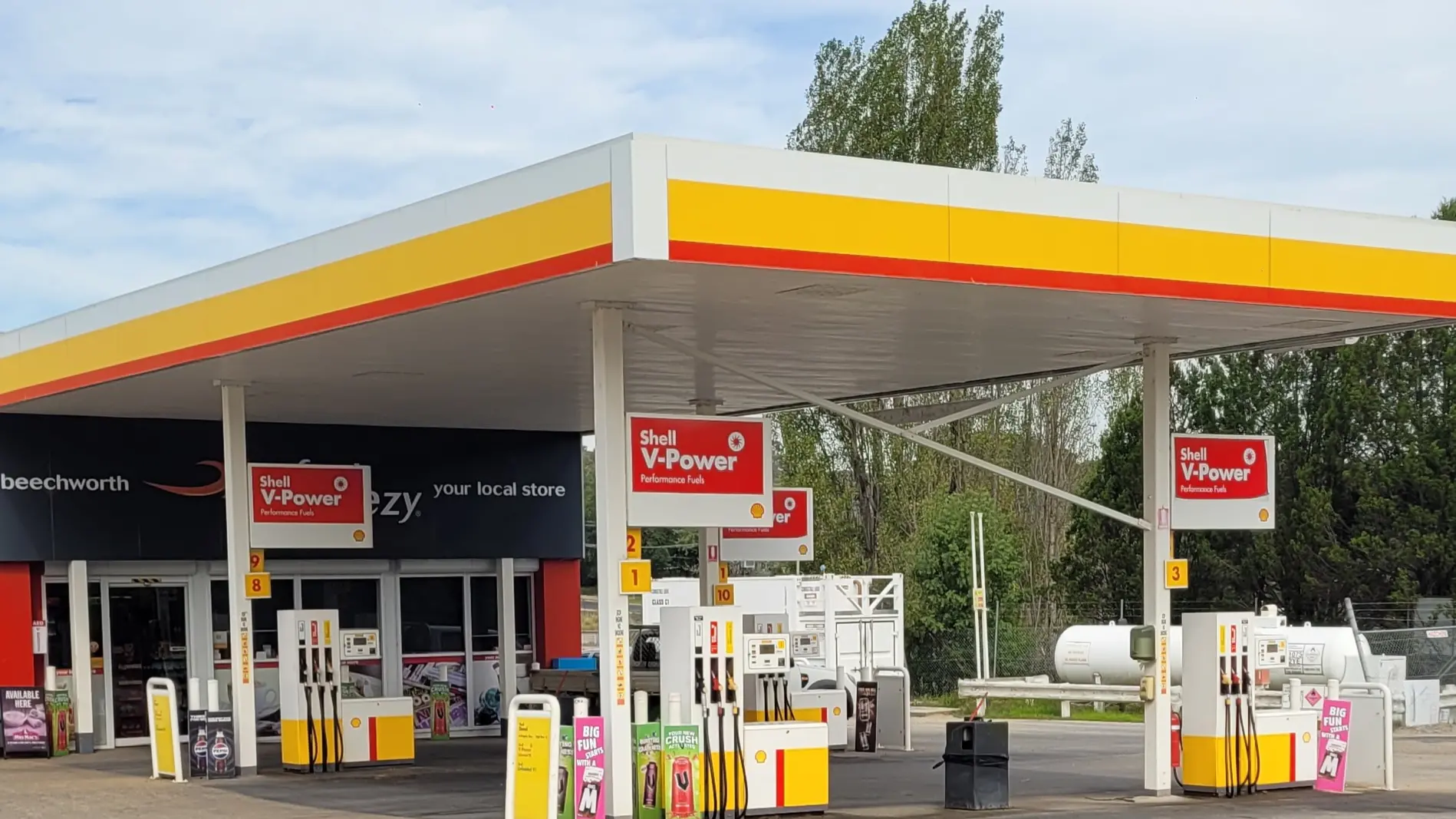 Fuel prices start to plummet