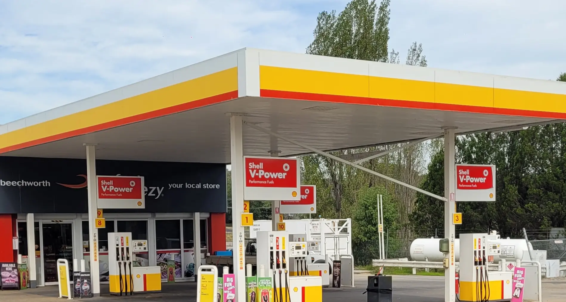 Fuel prices start to plummet