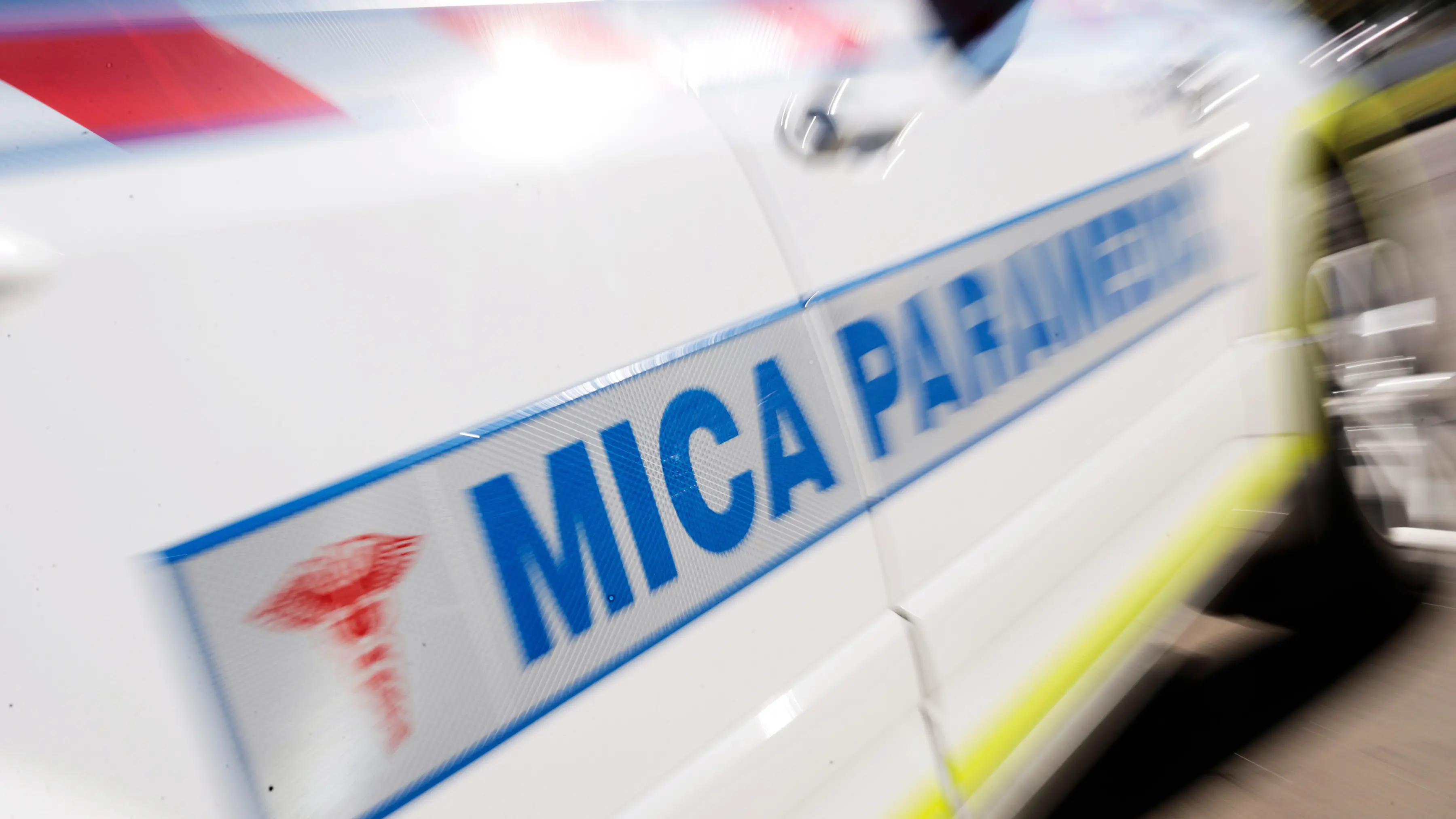 Man hospitalised in stable condition during parade