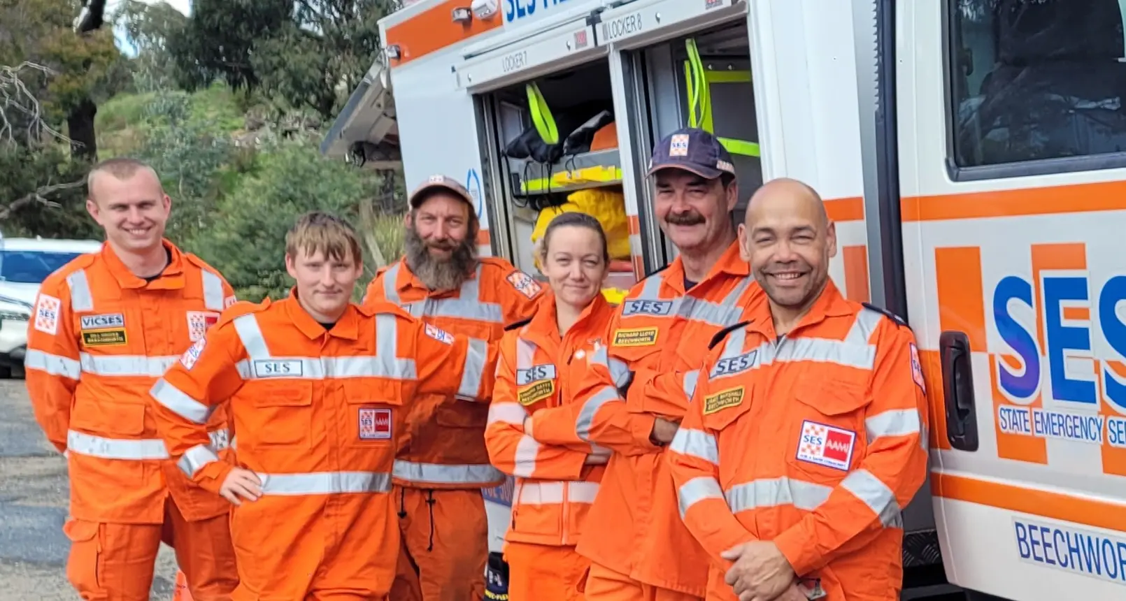 Chance to check out local SES unit
