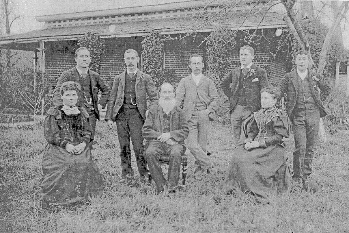 <p>HOUSE HISTORY:  Joshua and Margaret Bigelow with their family in front of the house \"Bloomfield\\' still standing opposite the Stanley Pub (originally known as the Star Hotel). PHOTO: Stanley Athenaeum</p>\\n
