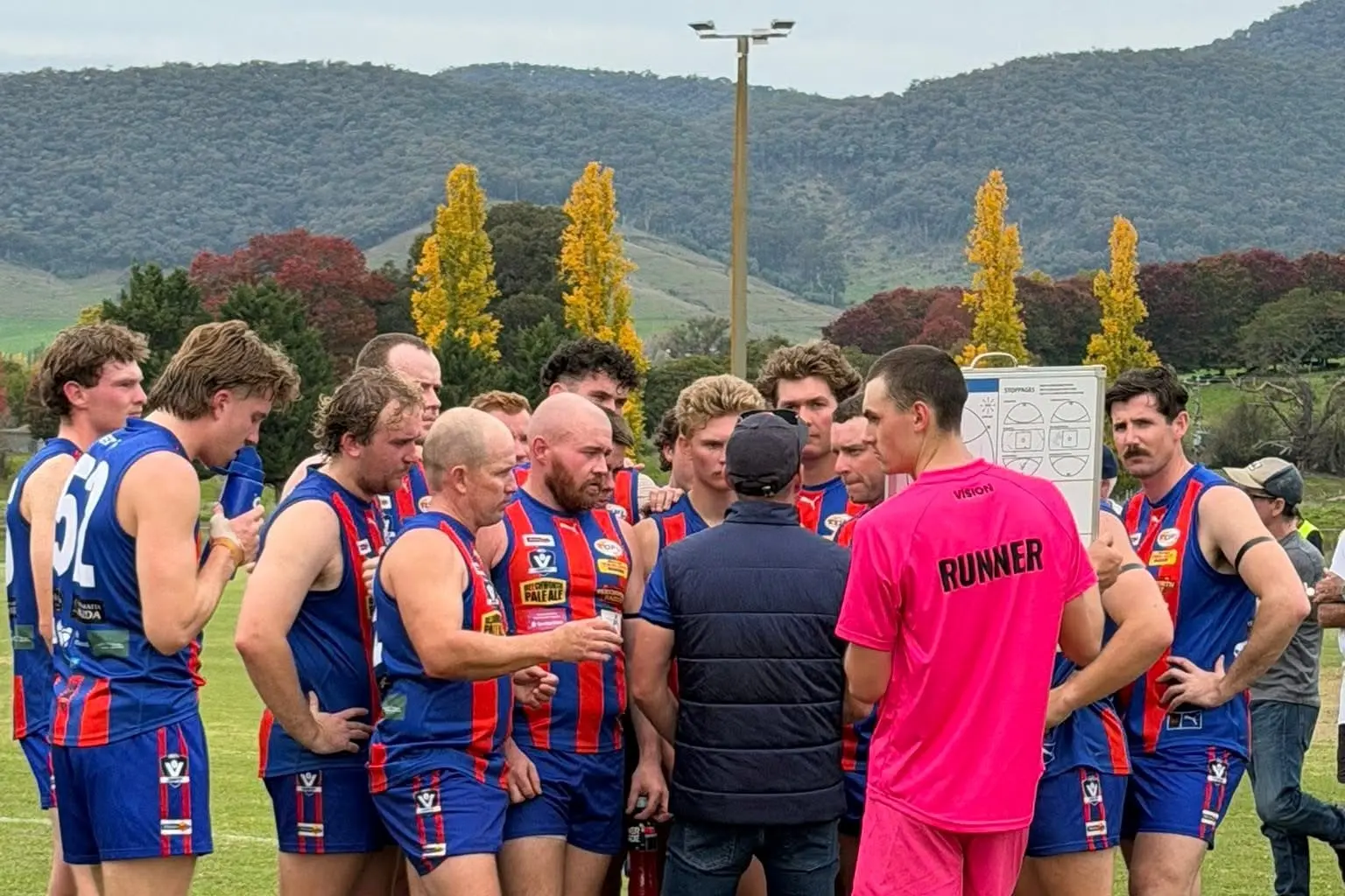 <p>GALVANISING WIN: Beechworth put in a comprehensive four-quarter effort against Mitta United last Saturday. PHOTO: BFNC</p>\\n