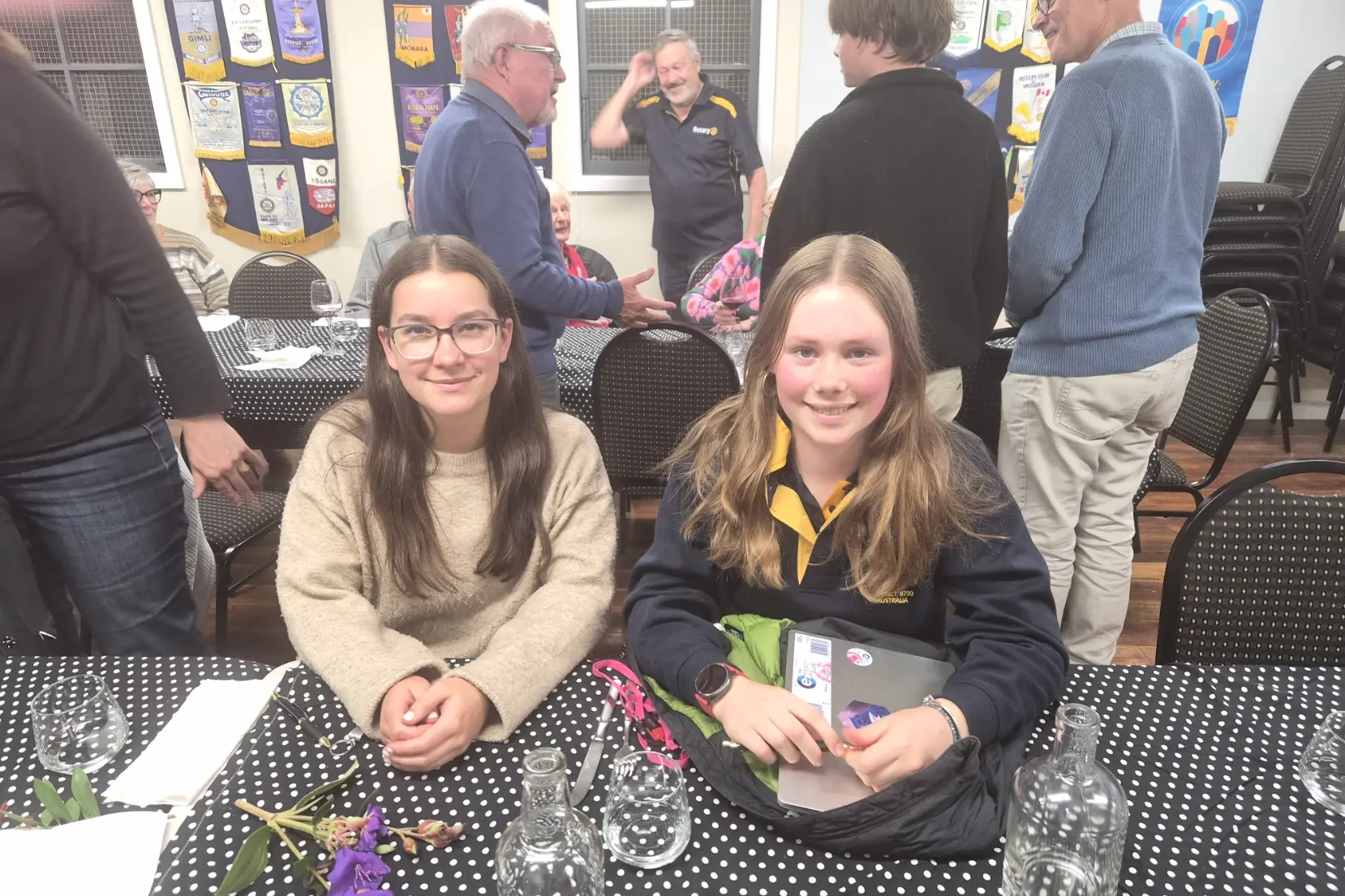 <p>FABULOUS EXPERIENCE: Rotary youth exchange students Audrey Rodda (left) and Ruby Burns had trips of a lifetime last year through the RYE program. </p>\\n