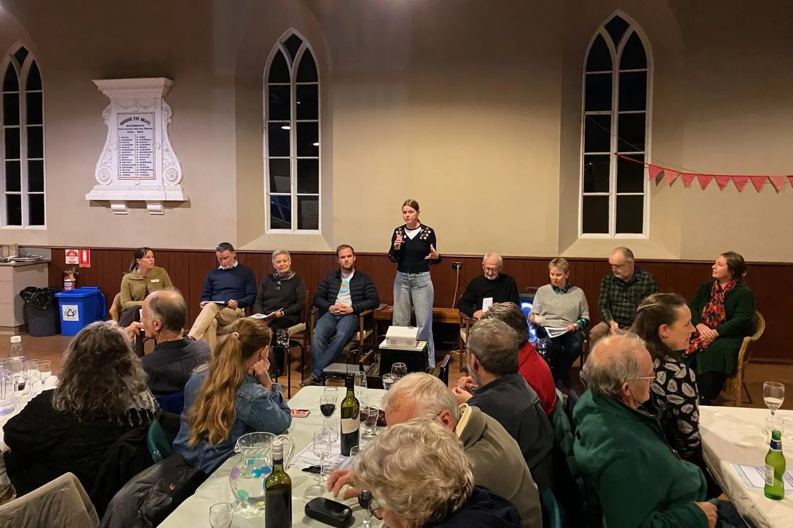 <p>ALL EARS: Volunteers thanked for their valuable work last Friday night heard about sustainable initiatives around the region.</p>\\n