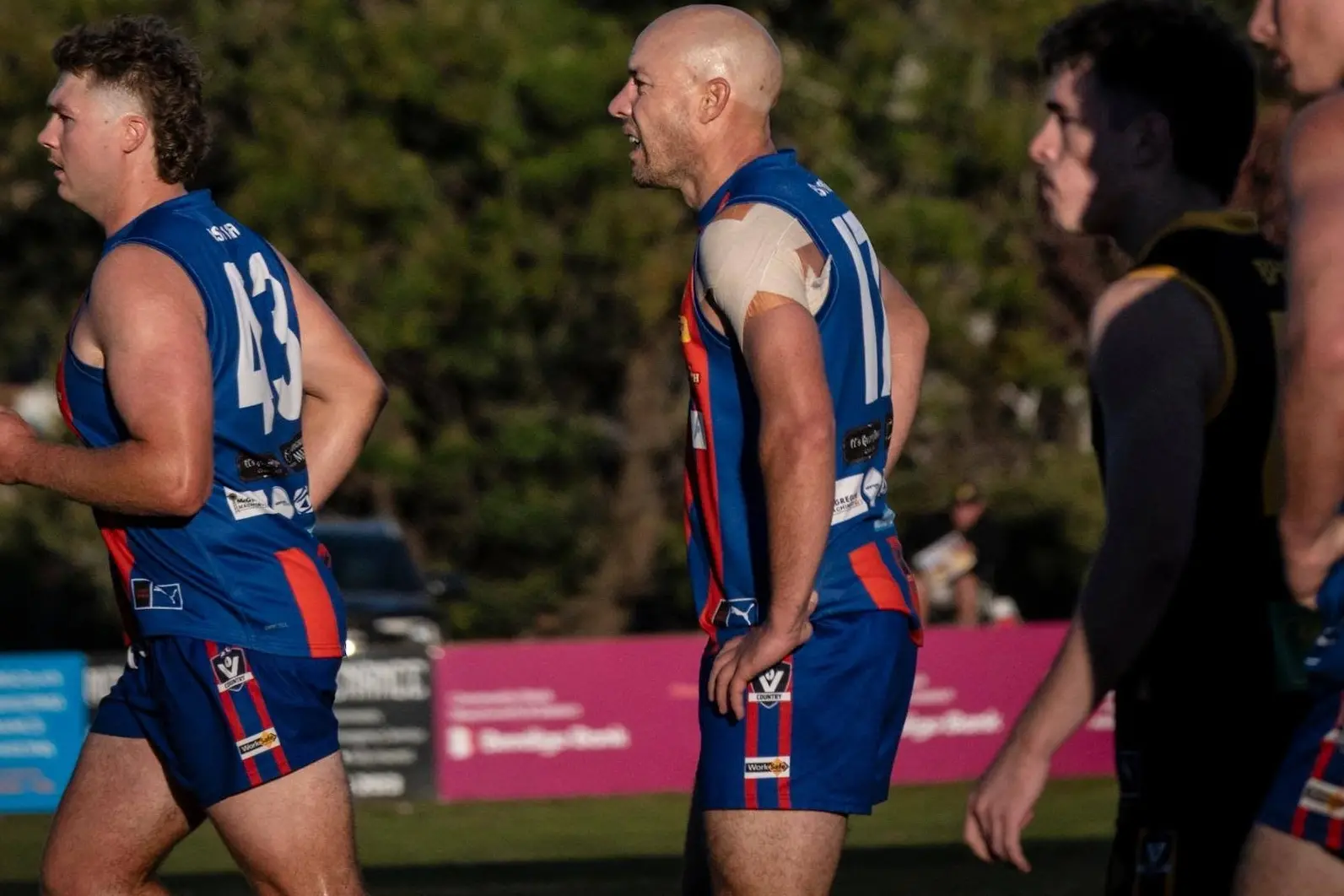 <p>ON TO THE NEXT ONE: Jobe Brock and Kayde Surrey battled hard in defence for Beechworth last week at Tallangatta. PHOTO: BFNC</p>\\n