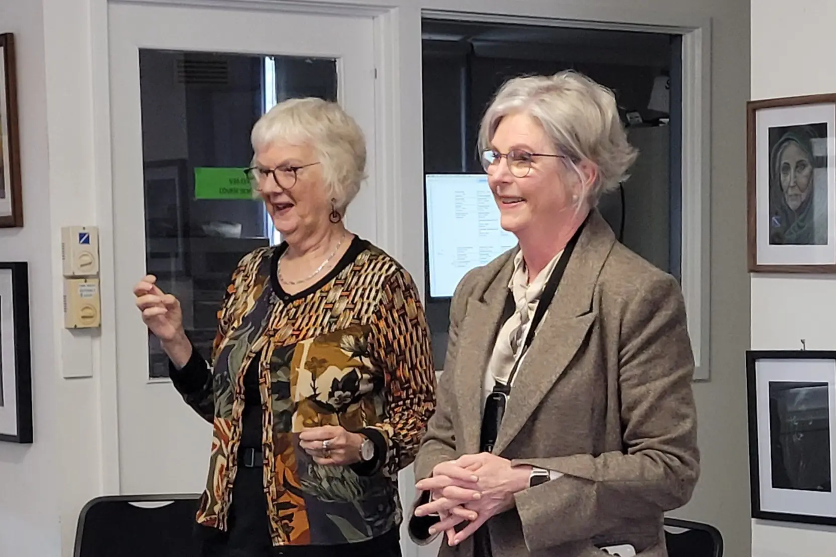 <p>INFORMATIVE: Indigo U3A president Judith Doughty with Independent MP for Indi Dr Helen Haines in the wrap up for last week\\u2019s talk. </p>\\n