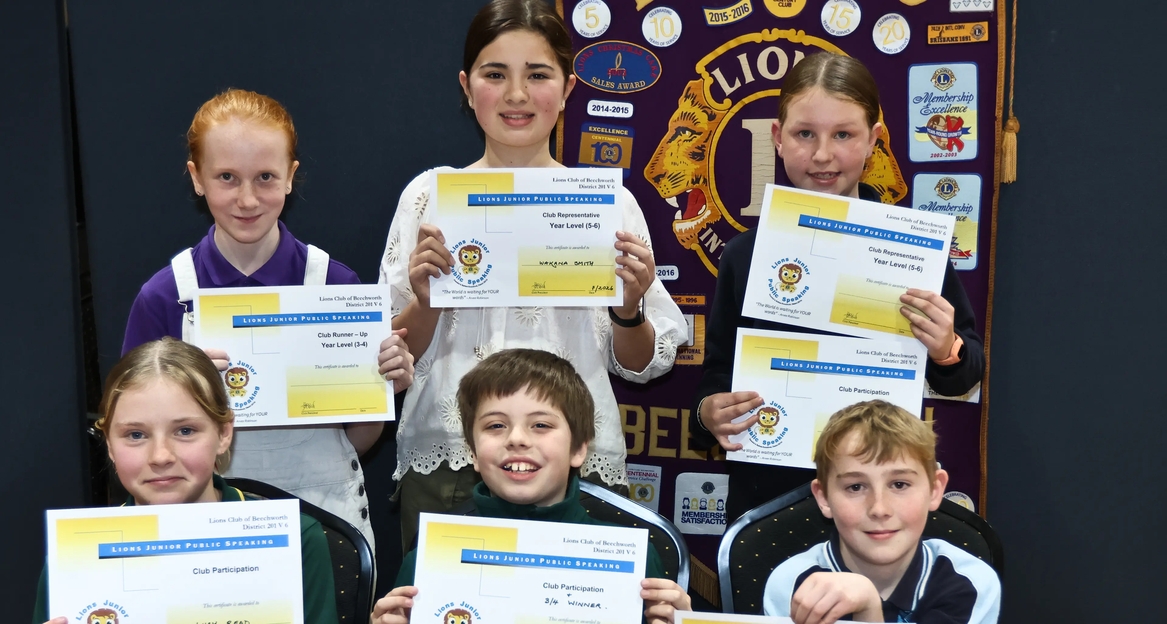 Young students talk it up at local competition