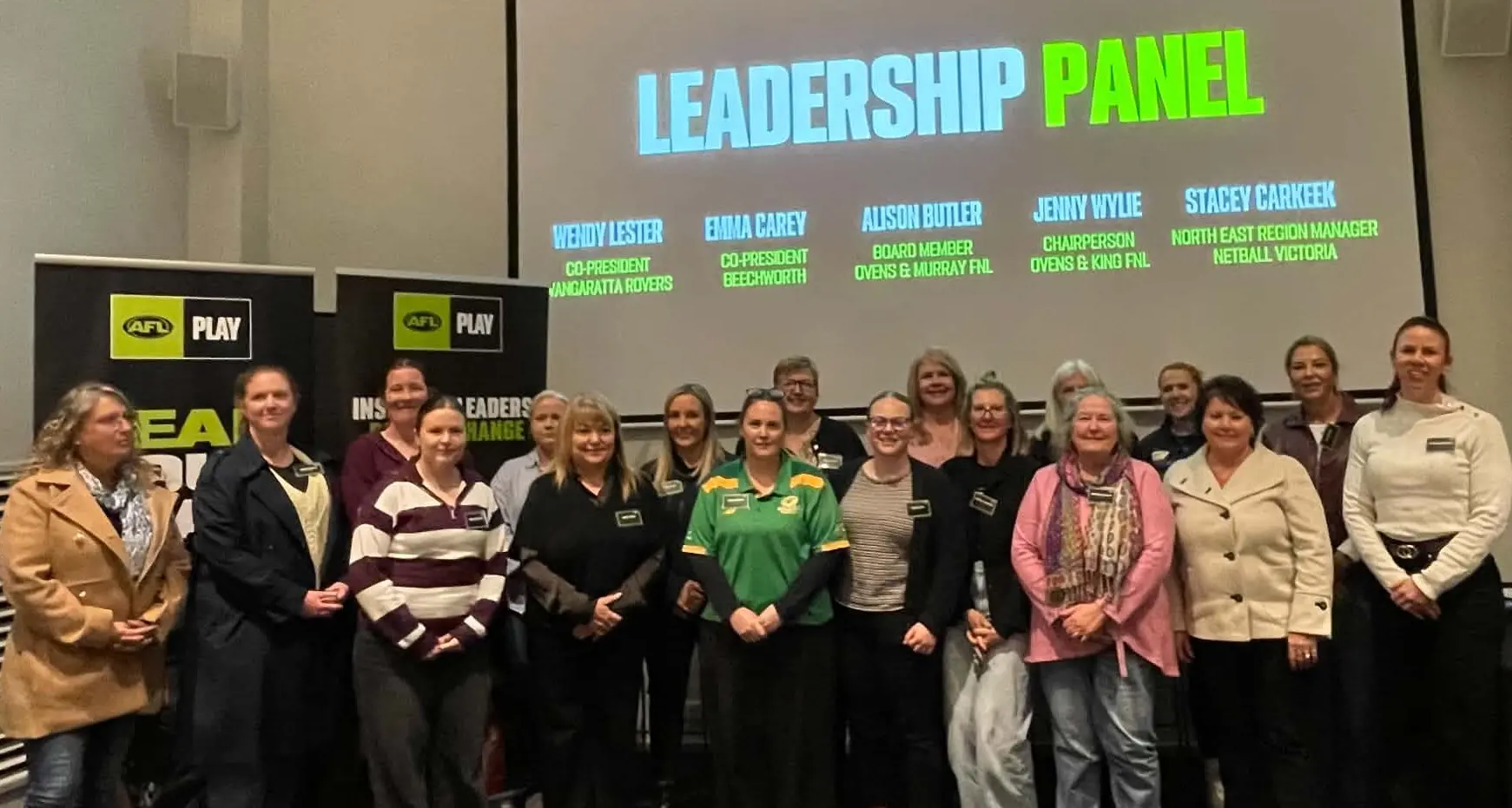 Support for emerging female leaders