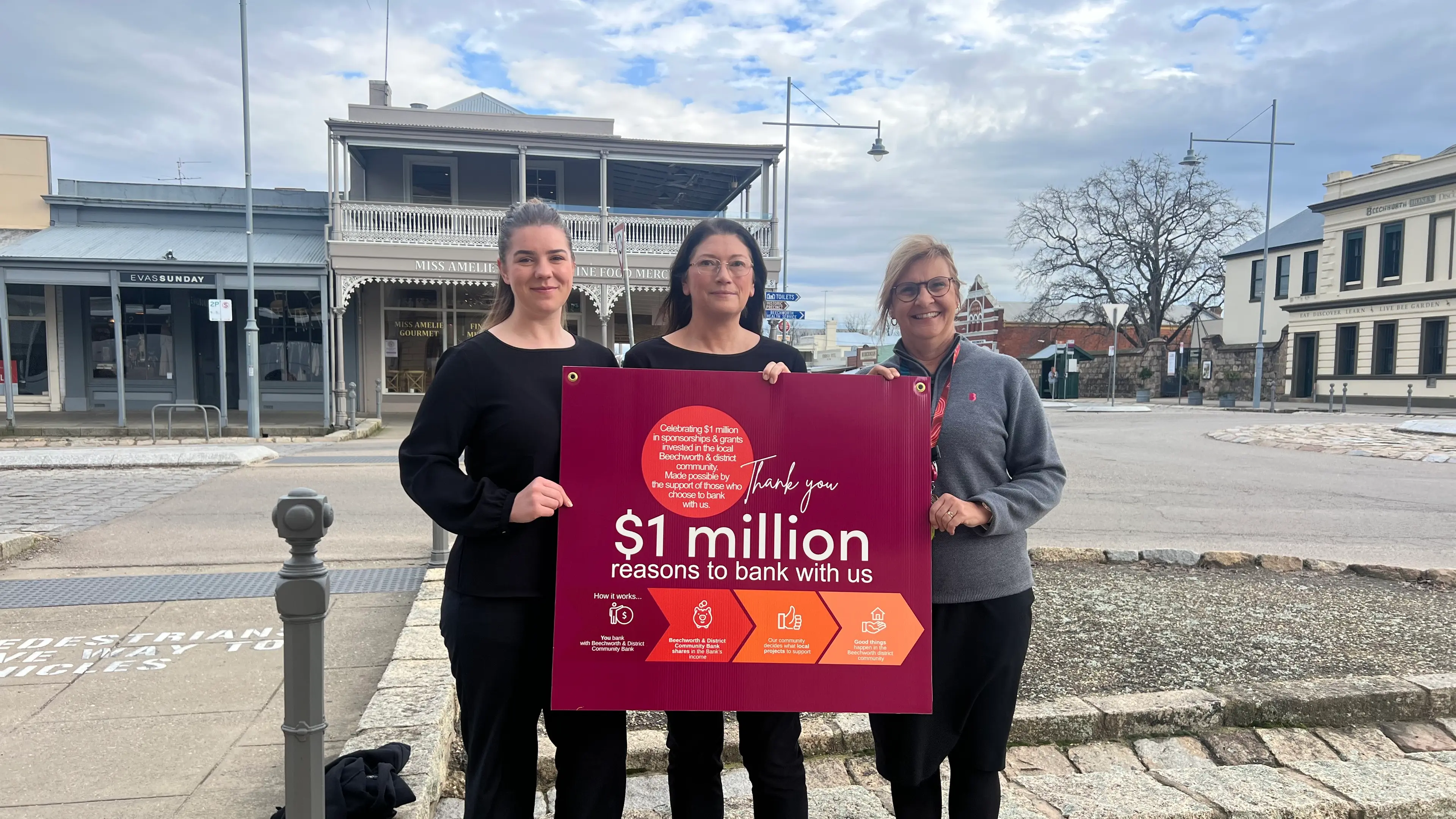 Bank backs community with more than $56,000 in grants