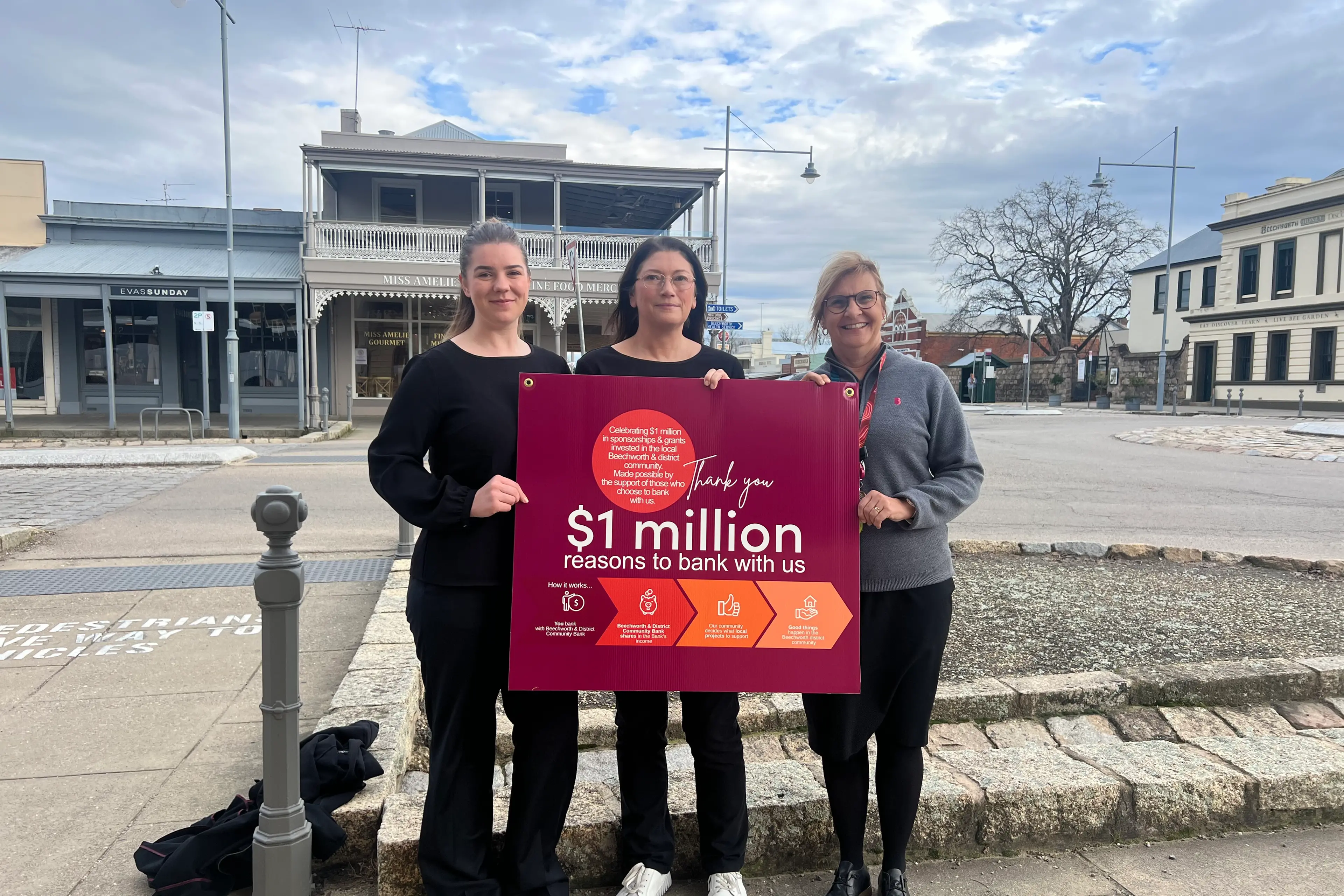 Bank backs community with more than $56,000 in grants