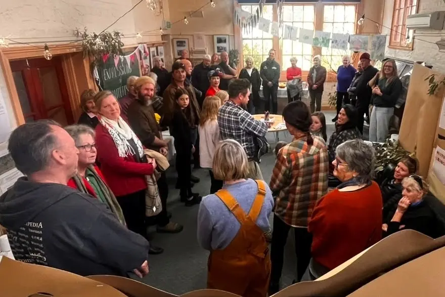 <p>SUCCESS: A more then 50-strong crowd of supporters packed into the Stanley School on Saturday for the campaign launch.</p>\\n