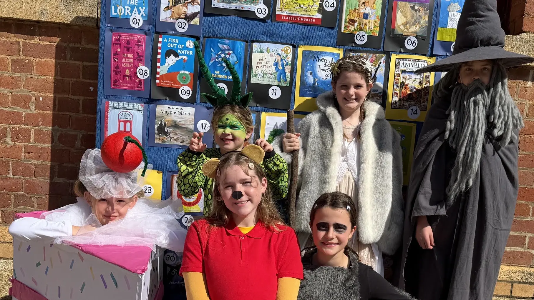 Book Week’s colourful characters