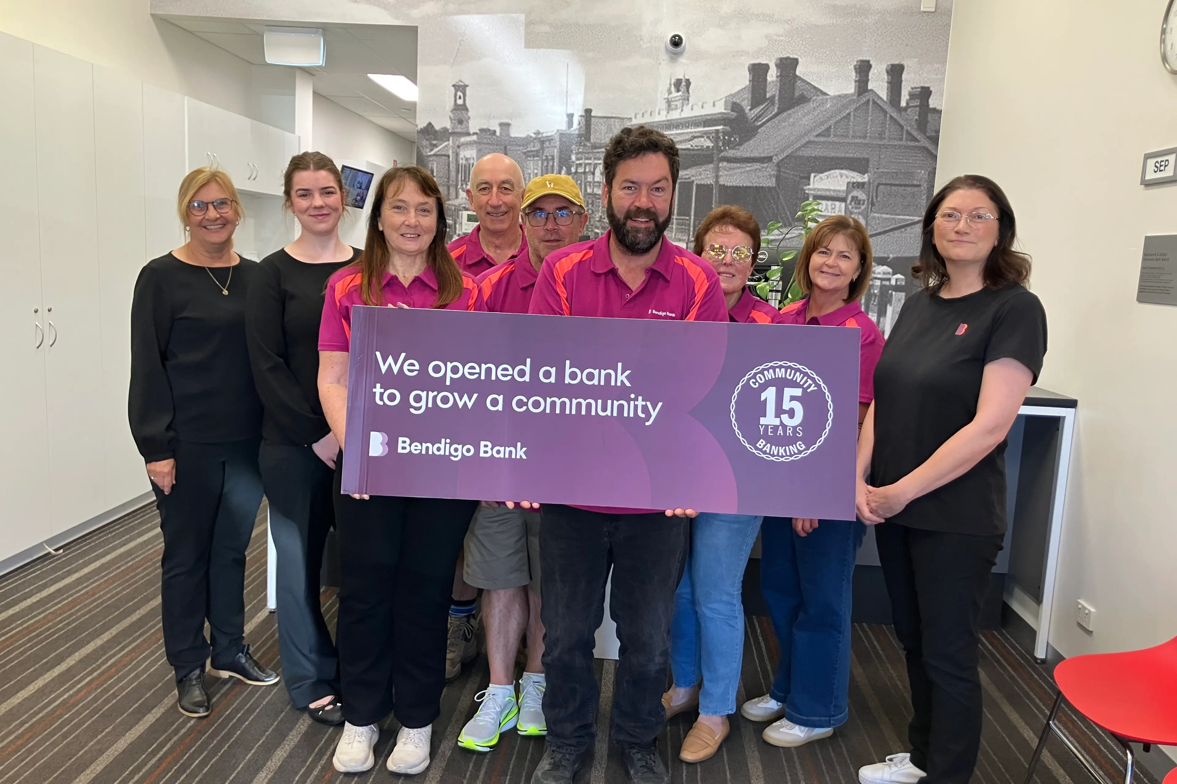 Community bank celebrates milestone birthday