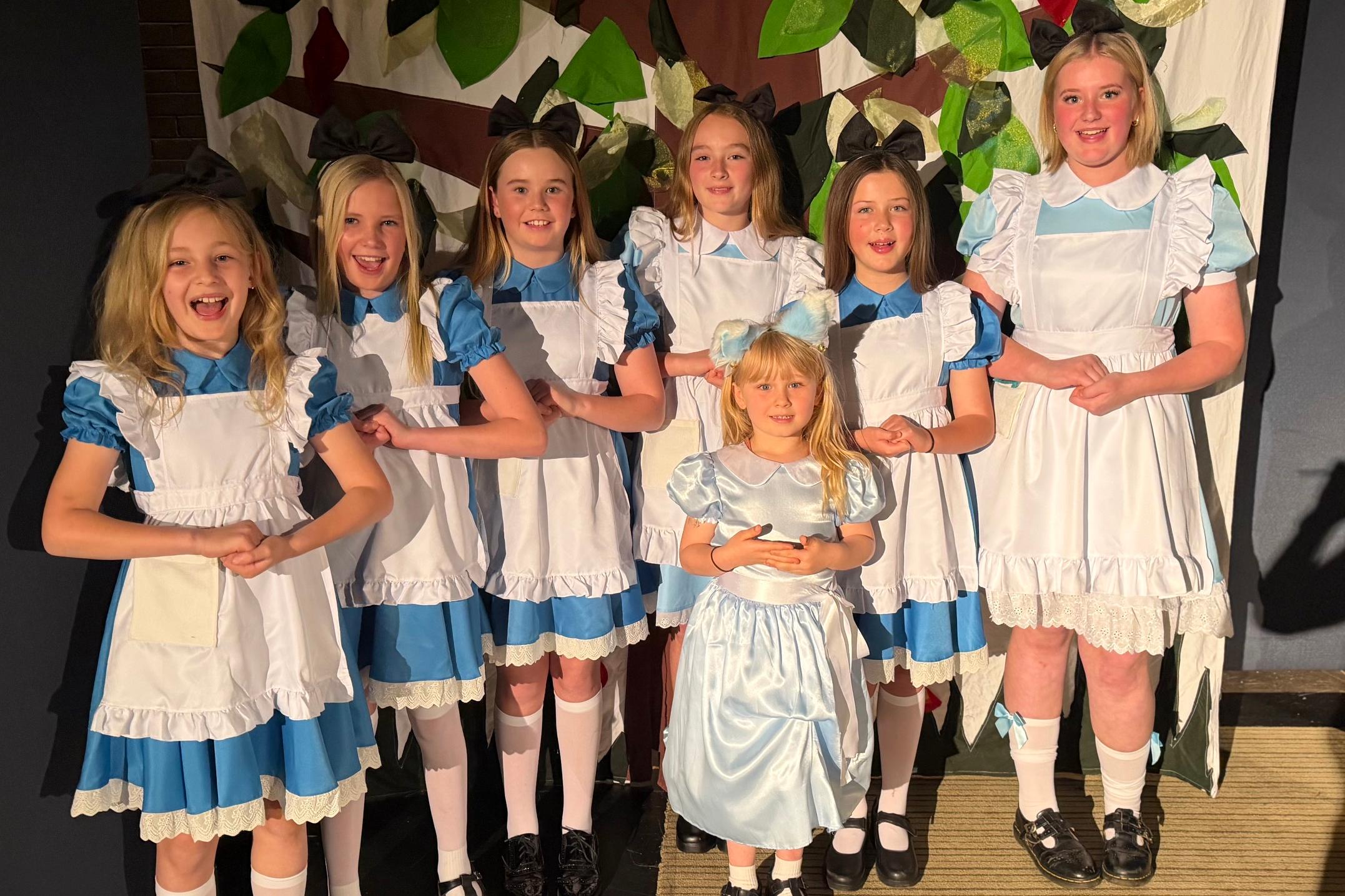 Students bring wonderland to life