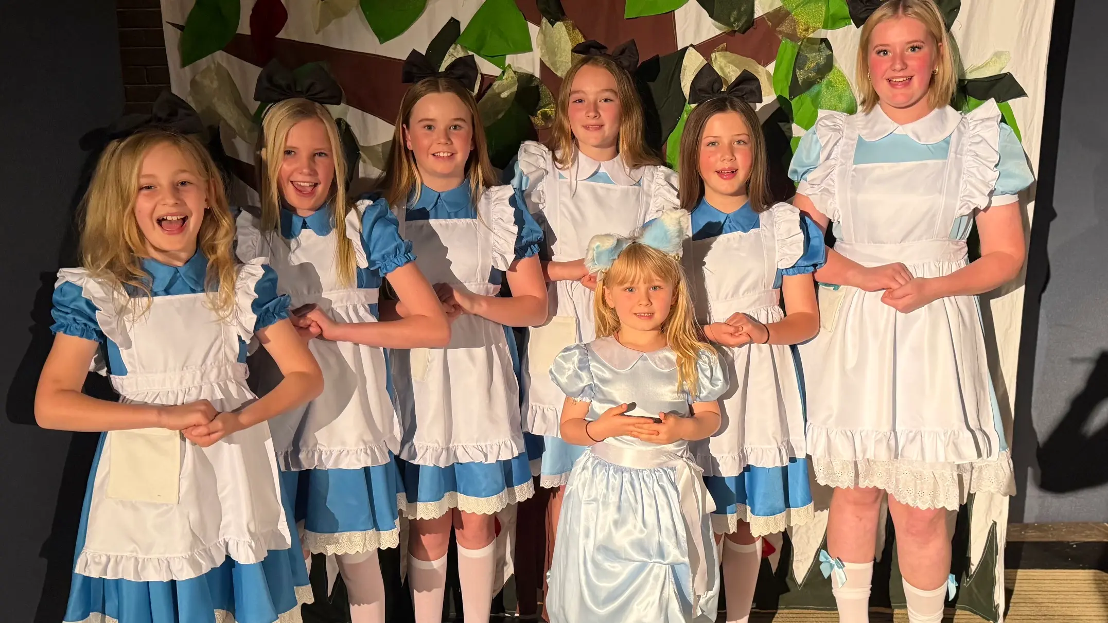 Students bring wonderland to life