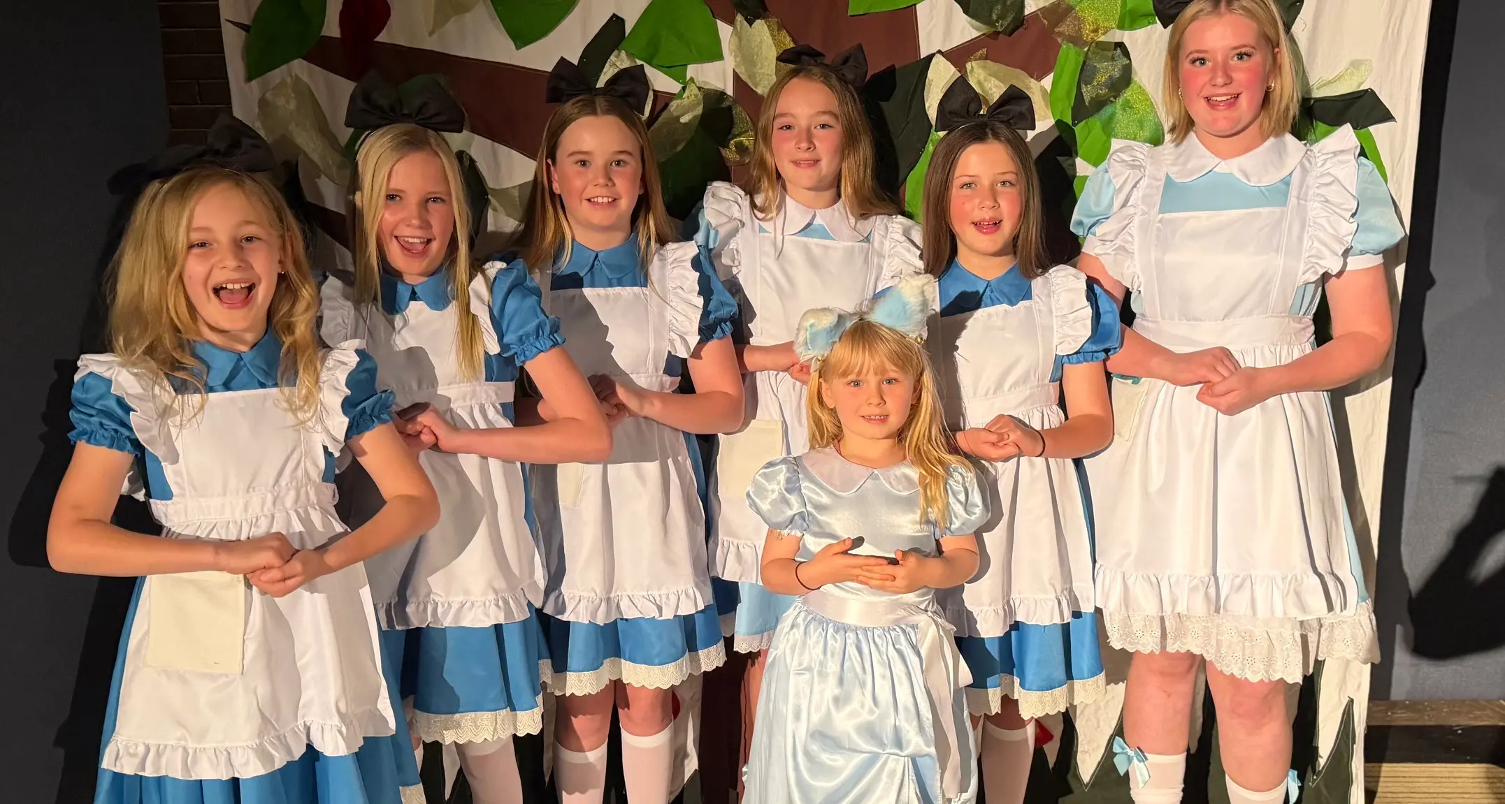Students bring wonderland to life