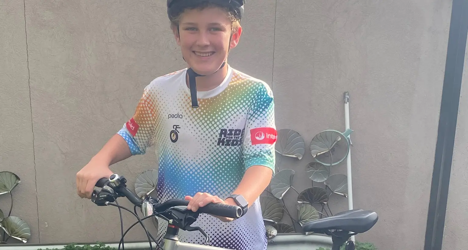 A pedal push for a great cause