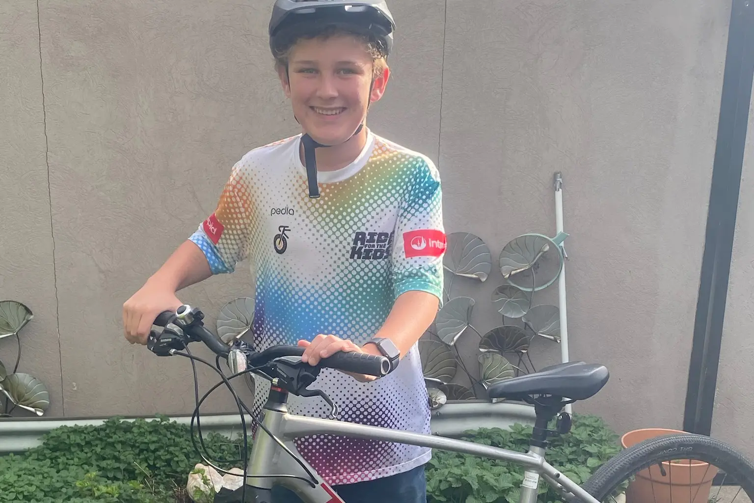 <p>PEDALLING AWAY: Beechworth\\u2019s Jack Mannix is clocking up kilometres in a fundraiser \\u2018Ride for the Kids\\u2019 this month for Brainwave Australia </p>\\n