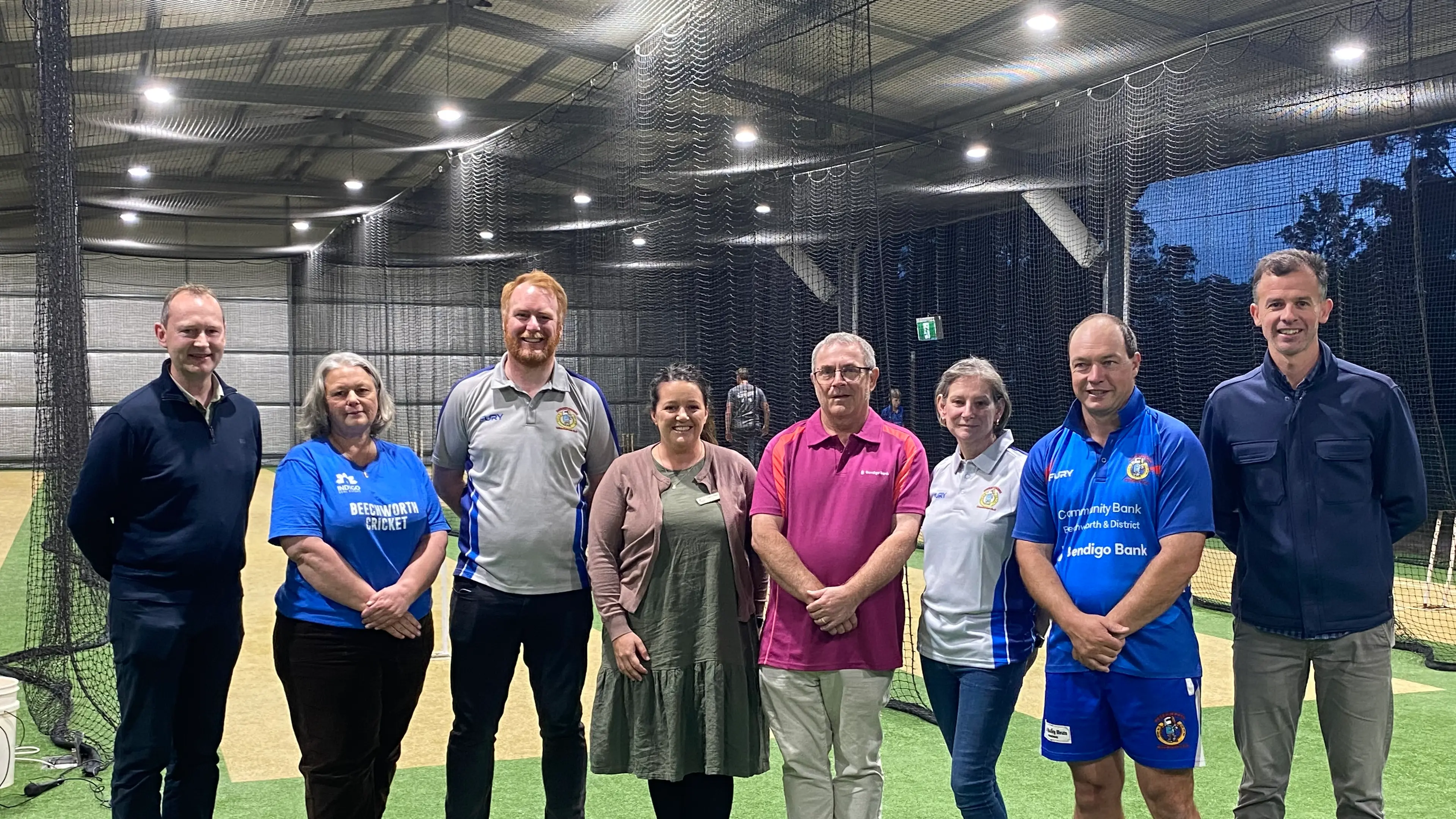 New Bendigo Bank Indoor Cricket and Sports Centre opens at Baarmutha Park