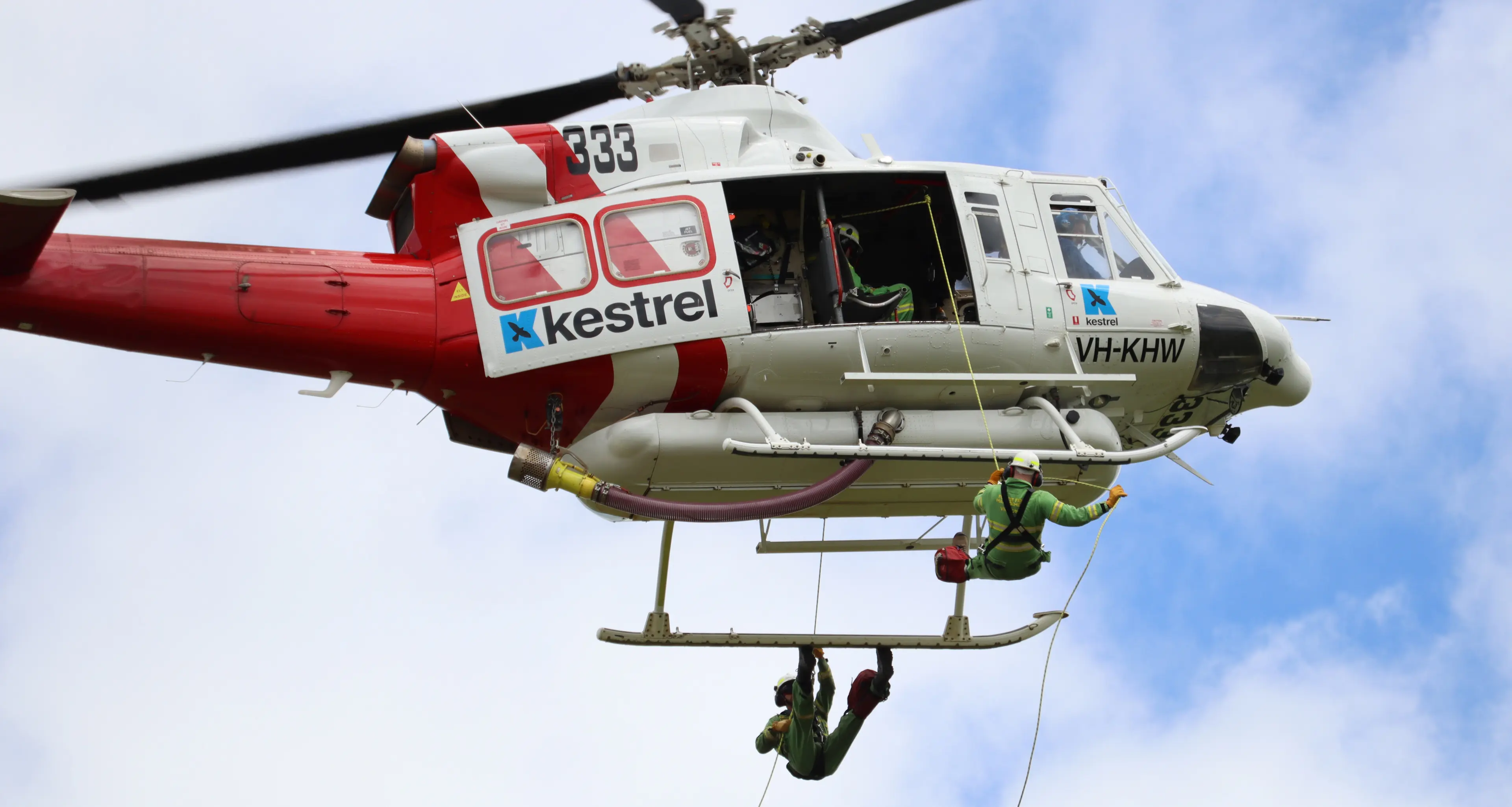 Rappel firefighters back at Ovens, strengthening rapid attack capability