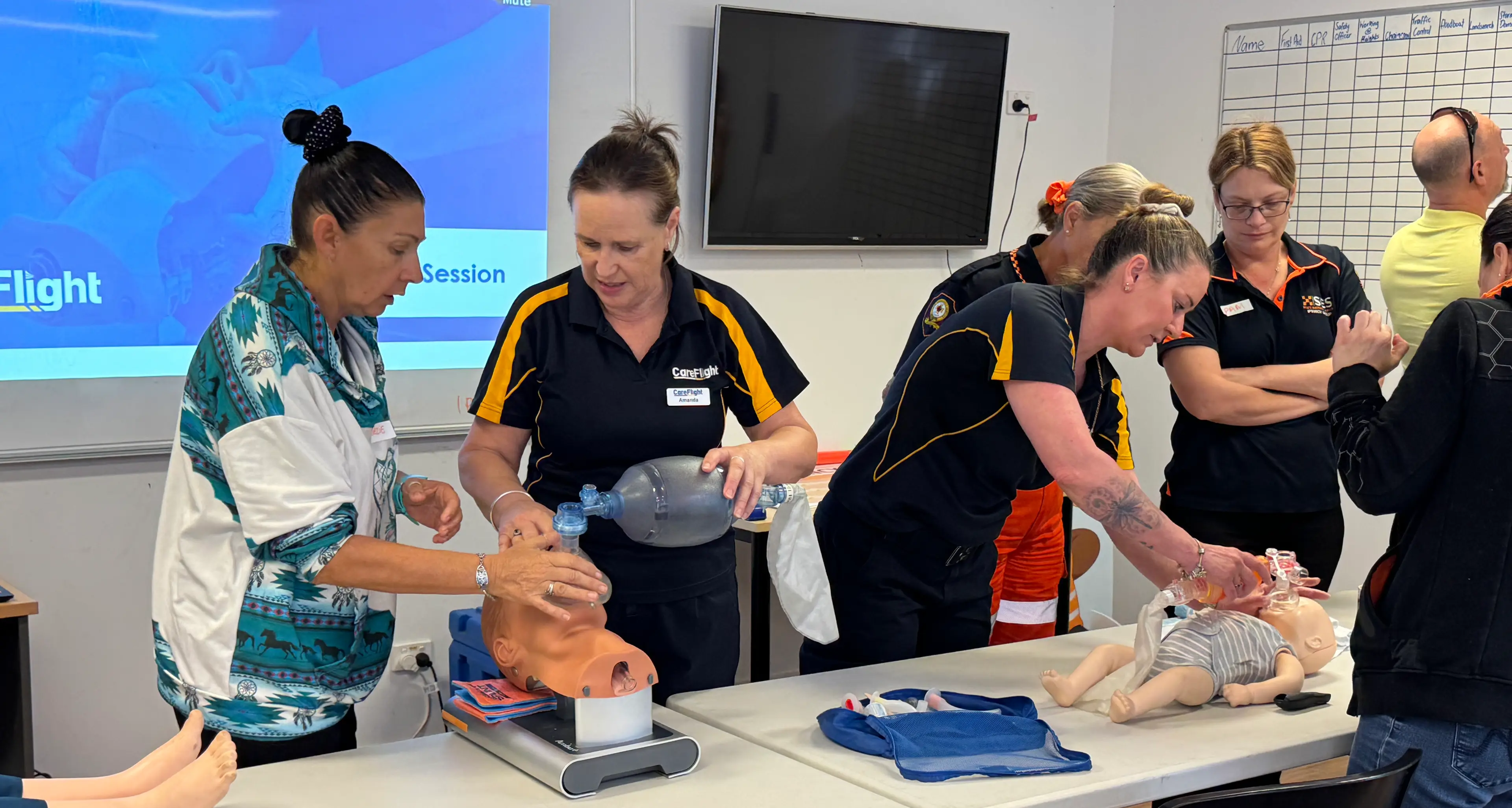 CareFlight arms everyday Australians with the skills to save lives and speed recovery