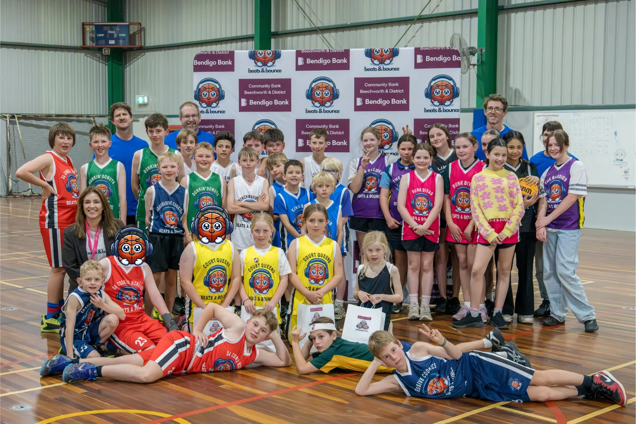 <p>HAPPY: A group of young tournament players had fun at last month\\u2019s tournament by \\u2018Bounce and Beat.\\u2019</p>\\n