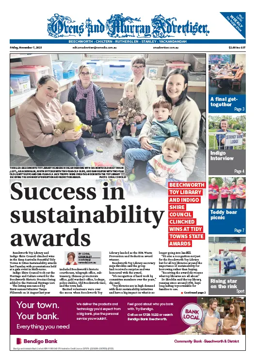 Ovens and Murray Advertiser, Novermber 7, 2025