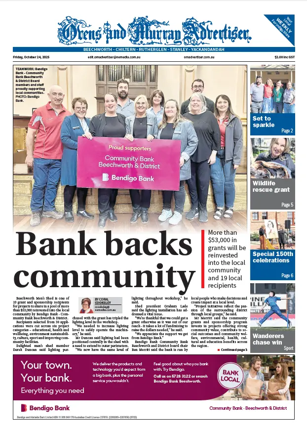 Ovens and Murray Advertiser, Friday, October 24, 2025